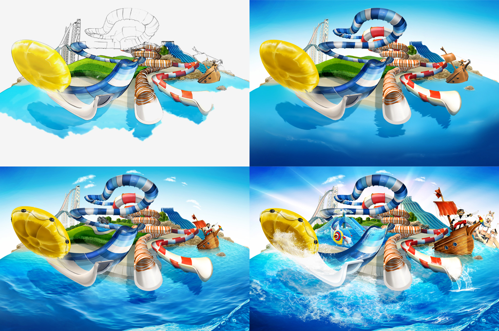 Aquapark, Dizajn, Hrvatska, Hrvatski dizajn, Istra, Istralandia, Mirna, rijeka, Sonda, Studio Sonda, vizualni identitet, Poreč, Vižinada