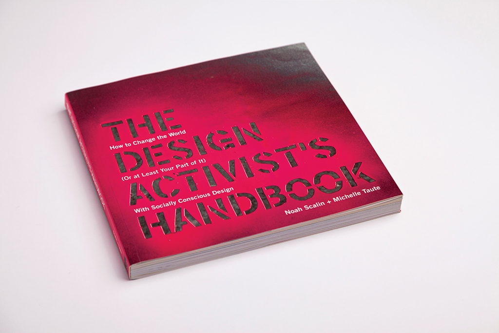 The Design Activist's Handbook, Hrvatski dizajn, dizajn, Sonda, Studio Sonda, Vižinada, Booktiga, Plakat, Rabljeno, Rabljeni plakat