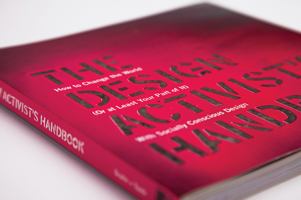 The Design Activist's Handbook, Hrvatski dizajn, dizajn, Sonda, Studio Sonda, Vižinada, Booktiga, Plakat, Rabljeno, Rabljeni plakat