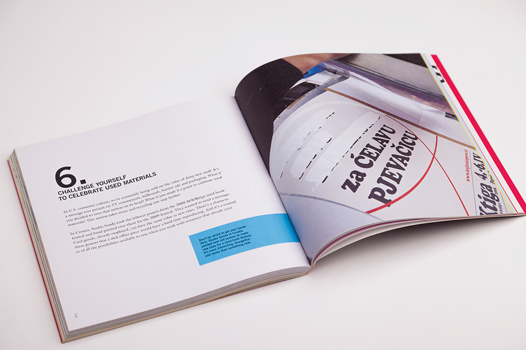 The Design Activist's Handbook, Hrvatski dizajn, dizajn, Sonda, Studio Sonda, Vižinada, Booktiga, Plakat, Rabljeno, Rabljeni plakat