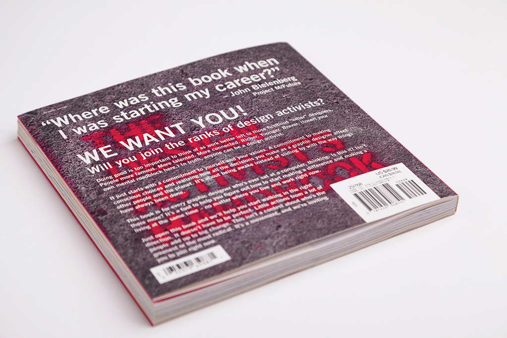 The Design Activist's Handbook, Hrvatski dizajn, dizajn, Sonda, Studio Sonda, Vižinada, Booktiga, Plakat, Rabljeno, Rabljeni plakat